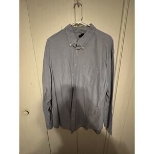 Gap Men's Blue Long Sleeve Dress Shirt Size XXL